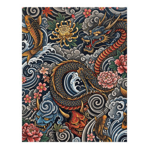 Japanese tattoo art photo print