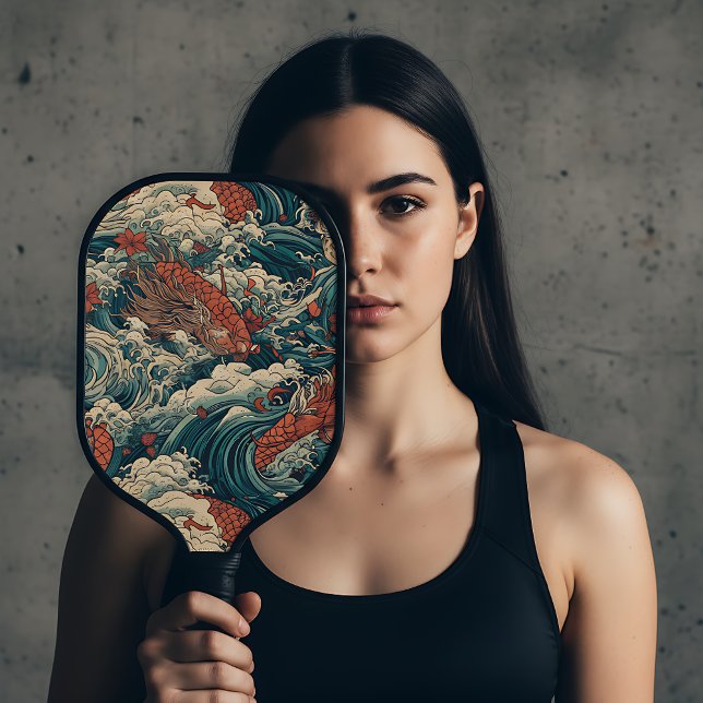 Japanese Tattoo Art Pickleball Paddle (Creator Uploaded)