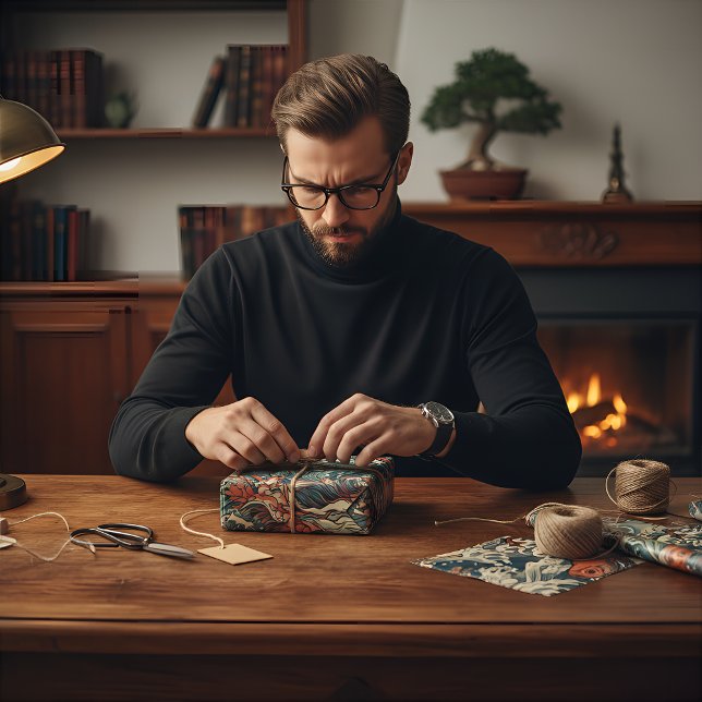 Japanese Tattoo Art Wrapping Paper Sheet (Creator Uploaded)