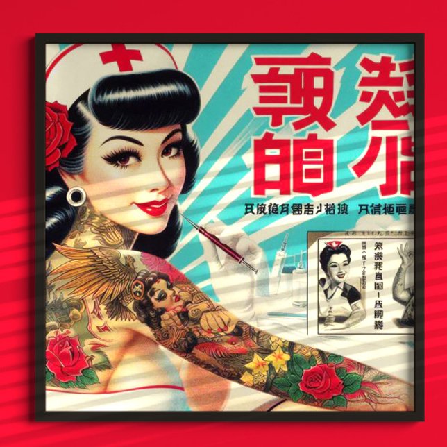 Japanese Tattoo Nurse Poster (Creator Uploaded)