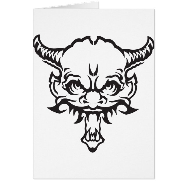 Japanese Tattoo Oni Demon (Front)