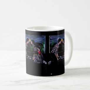 Japanese Tea Ceremony Painting by Alfred Fox Coffee Mug