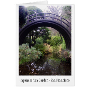 Japanese Tea Garden Card