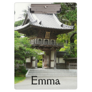 Japanese Tea Garden in San Francisco Clipboard