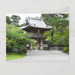 Japanese Tea Garden in San Francisco Postcard
