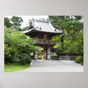 Japanese Tea Garden in San Francisco Poster