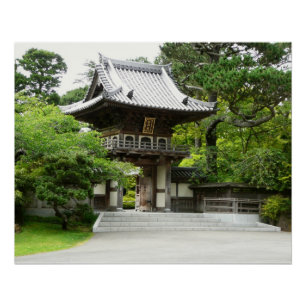 Japanese Tea Garden in San Francisco Poster
