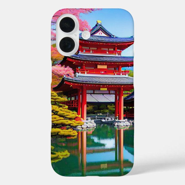Japanese Temple  Case-Mate iPhone Case (Back)