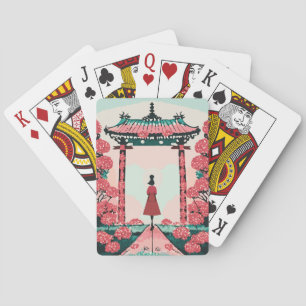 Japanese Temple Playing Cards
