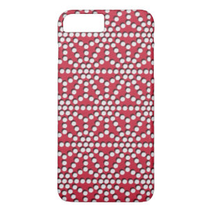Japanese textile Kamishimo pattern iPhone 8 Plus/7 Plus Case