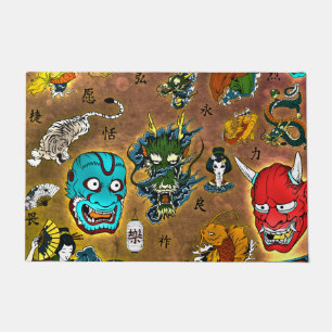 Japanese Theme Doormat