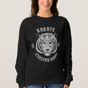 Japanese Tiger  Karate Sweatshirt