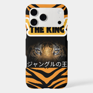 Japanese Tiger King Jungle Stripes Pattern Phone C