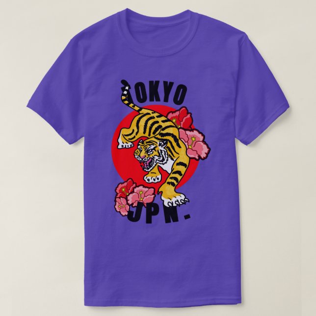 Japanese Tiger Tokyo T-Shirt (Design Front)