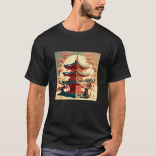 Japanese Tokyo Asian inspired retro 60u2019s style T-Shirt