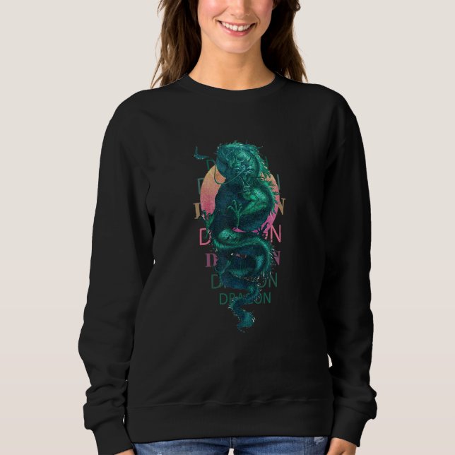 Japanese Tokyo Dragon Sweatshirt (Front)