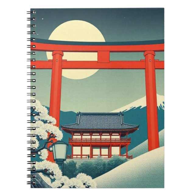 Japanese Torii Notebook (Front)