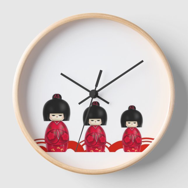 Japanese Traditional Beautiful Clock (Front)