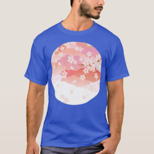 Japanese Traditional Flower Pattern 2 T-Shirt
