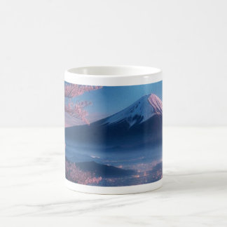 Japanese Traditional Fujiyama Sakura Coffee Mug