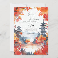 Japanese Traditional Kyoto Landscape Wedding