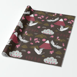 Japanese traditional seamless doodle pattern with  wrapping paper