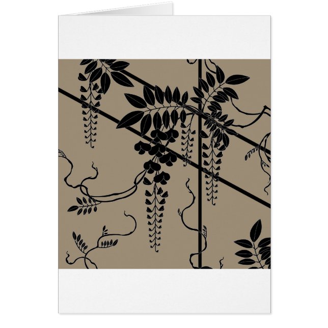 Japanese Traditional Wisteria Pattern (Front)