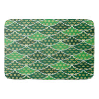 Japanese traditionally auspicious pattern green