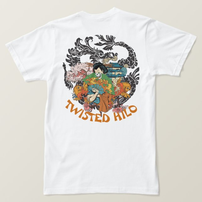 JAPANESE TWISTED HILO TSHIRT (Design Back)
