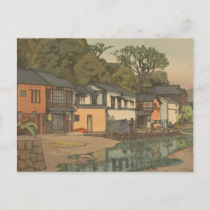 Japanese Ukiyoe Art (Hiroshi Yoshida) Postcard