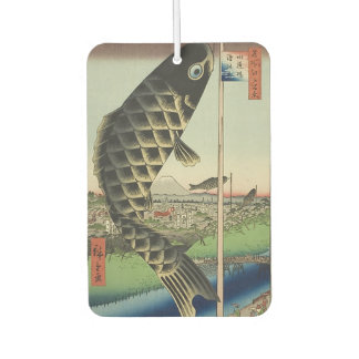 Japanese Ukiyoe Car Air Freshener