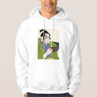 Japanese Ukiyoe Style Modern Gaming Kabuki Actor Hoodie