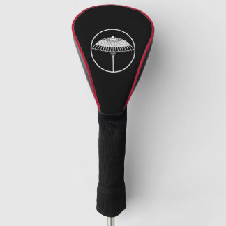 Japanese umbrella in a threadlike ring golf head cover