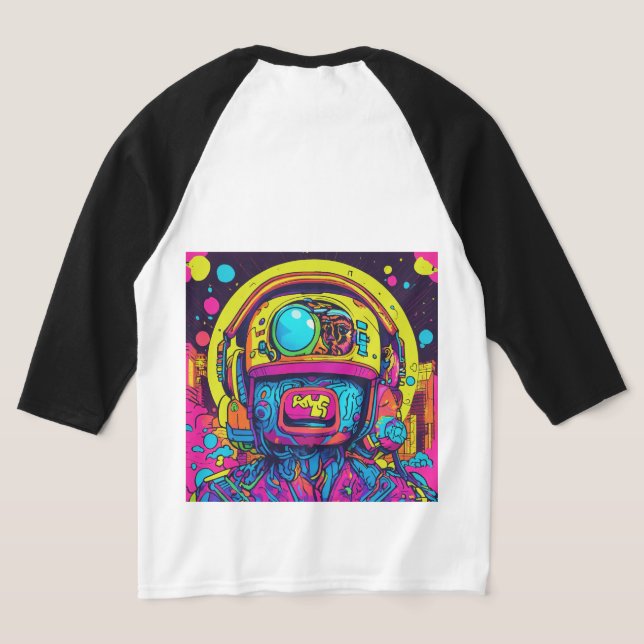 Japanese urban fashion T-Shirt (Laydown Back)