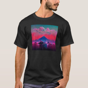 Japanese Vaporwave Asian Inspired 80's retro T-Shirt