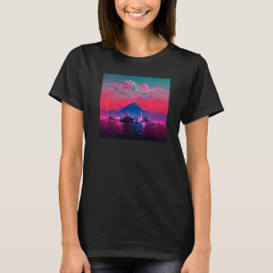 Japanese Vaporwave Asian Inspired 80's retro T-Shirt