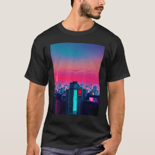 Japanese Vaporwave Asian Inspired 80's retro T-Shirt