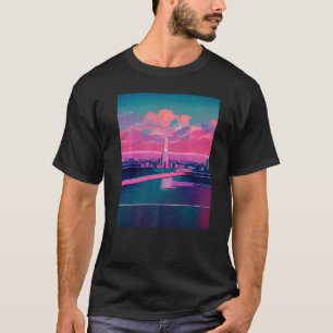 Japanese Vaporwave Asian Inspired Neon retro 80u20 T-Shirt