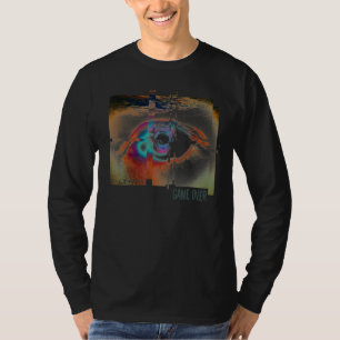 Japanese Vaporwave Watching Eye Game Over Indie Ae T-Shirt