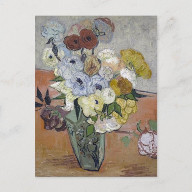 Japanese Vase - Vincent Van Gogh Postcard (Front)