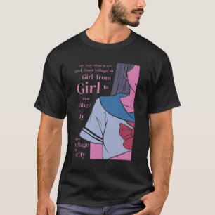 Japanese Village Girl Anime T-Shirt