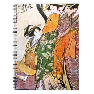 JAPANESE VINTAGE ART NOTEBOOK