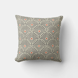 Japanese vintage pattern, seamless texture. cushion