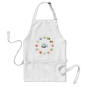 Japanese Wagashi Sweets Standard Apron