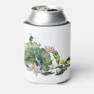 Japanese Water Lilies and Lotus Flowers Can Cooler