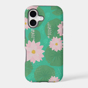 Japanese water lily pattern