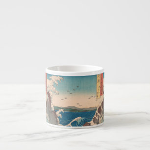 Japanese Waves Naruto Whirlpool Ocean Artwork Espresso Cup