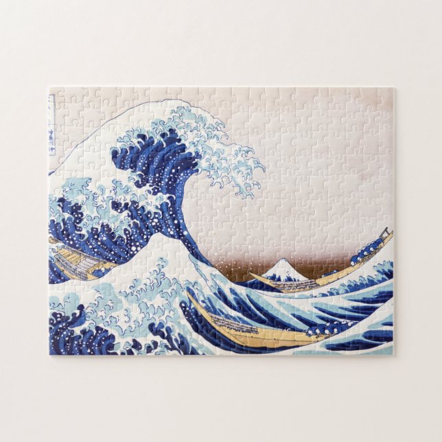 Japanese Waves Puzzle (Horizontal)