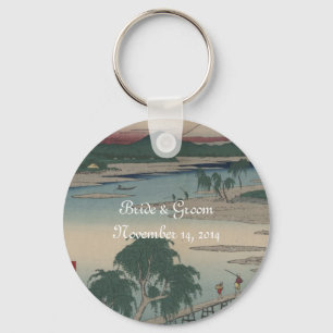 Japanese Wedding Invitations The Tama River Key Ring