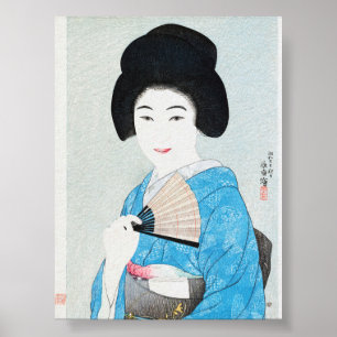 Japanese Woman (1929) by Yamanaka Kodō Poster